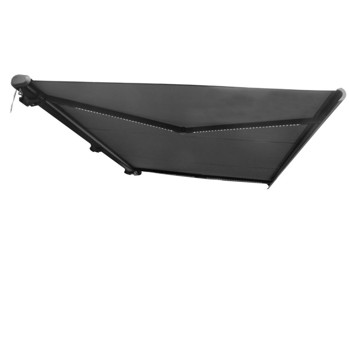 Durabil Markise inkl LED-Beleuchtung 300 x 200 cm anthrazit Bild 1