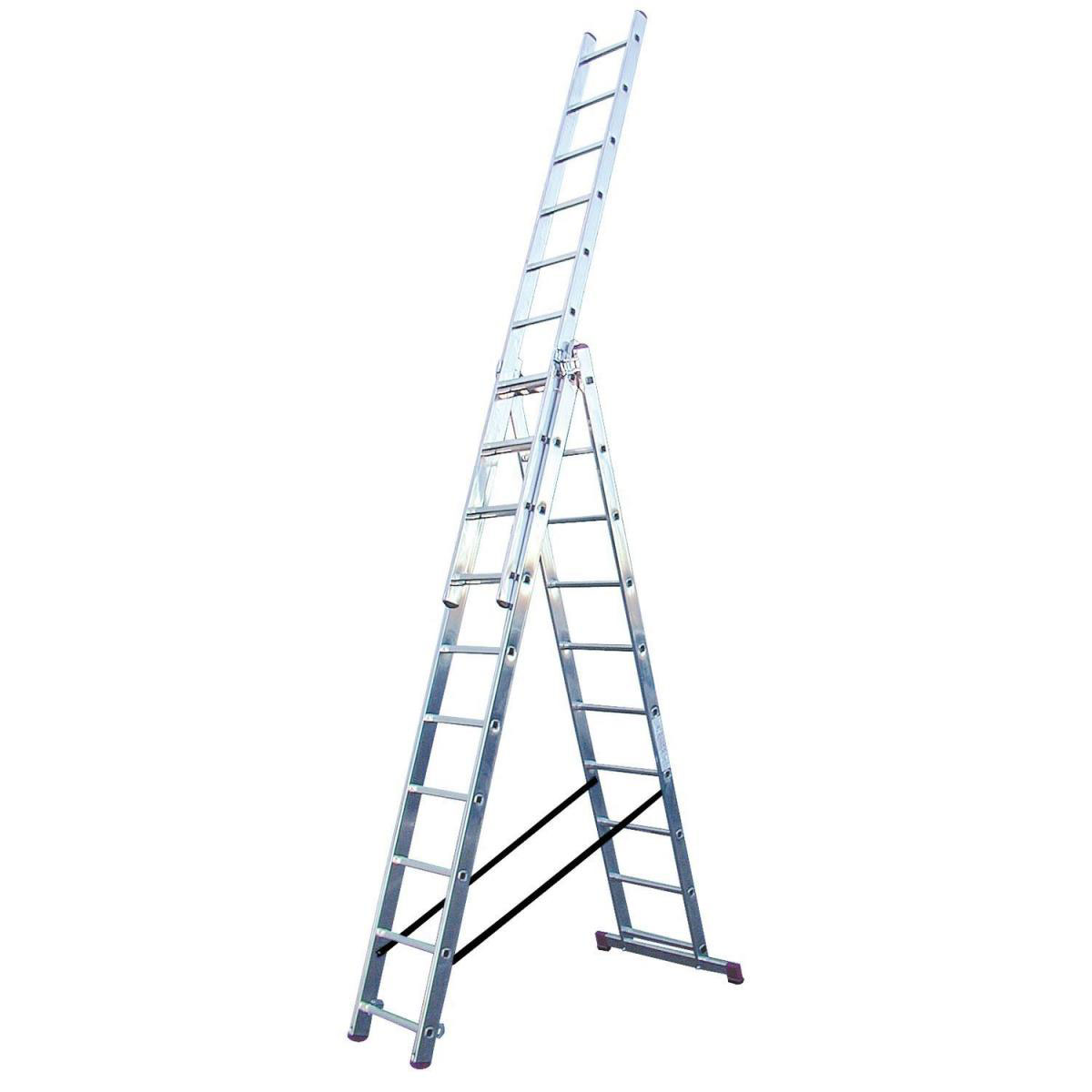 Krause Corda Vielzweckleiter 3 x 10 Sprossen Treppe Krause Corda Vielzweckleiter 3 x 10 Sprossen Treppe