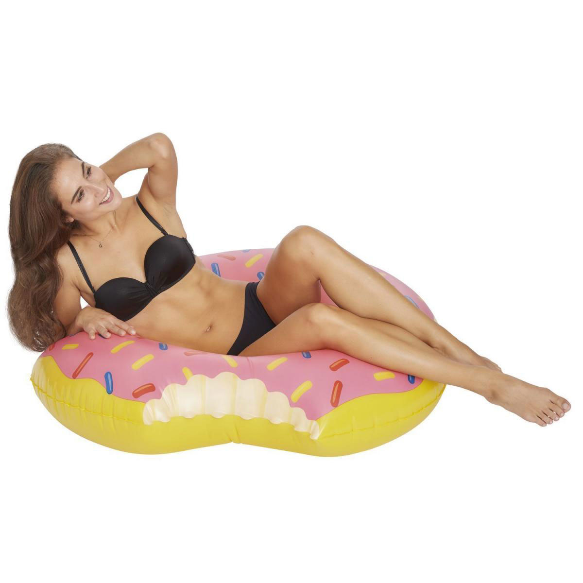 Schwimmring Donut XXL mit Handgriffen Bild 3