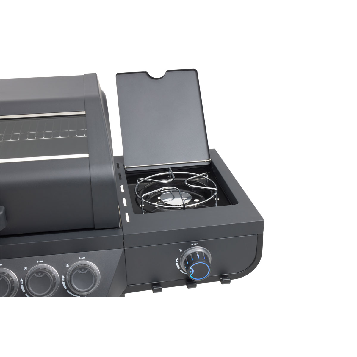 Rothmann Gasgrillwagen Vulcano 6 Turbo Plus Black Edition Bild 10