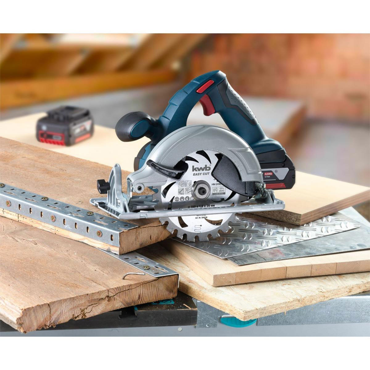 kwb  Dünnschnitt-Kreissägeblatt Easy Cut Durchmesser 165 mm Bild 3