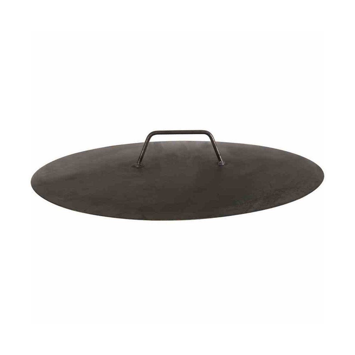 Siena Garden Deckel zu Feuerschale XXL 55 cm Durchmesser 57 x 0,2 cm unbehandelter Stahl