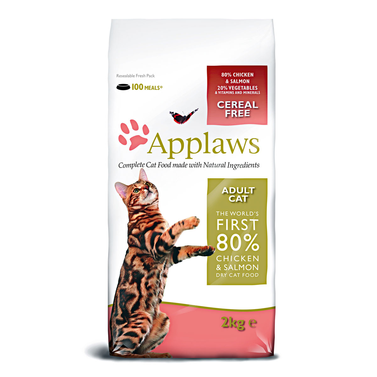 Applaws Trockenfutter mit Hühnchen und Lachs 2 kg Bild 2