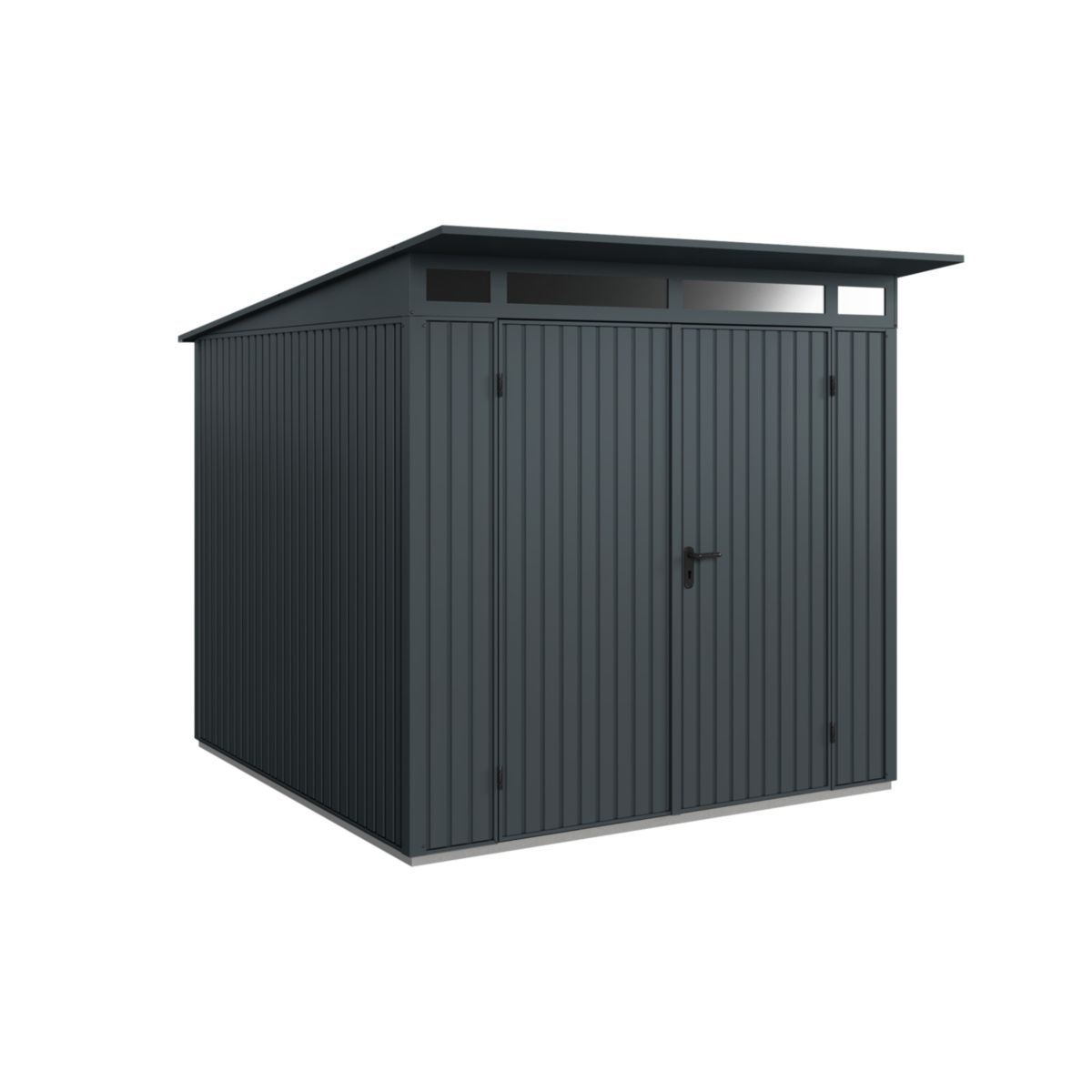 EcoStar  Gerätehaus Trend-PTyp 2RAL7016 2 flg