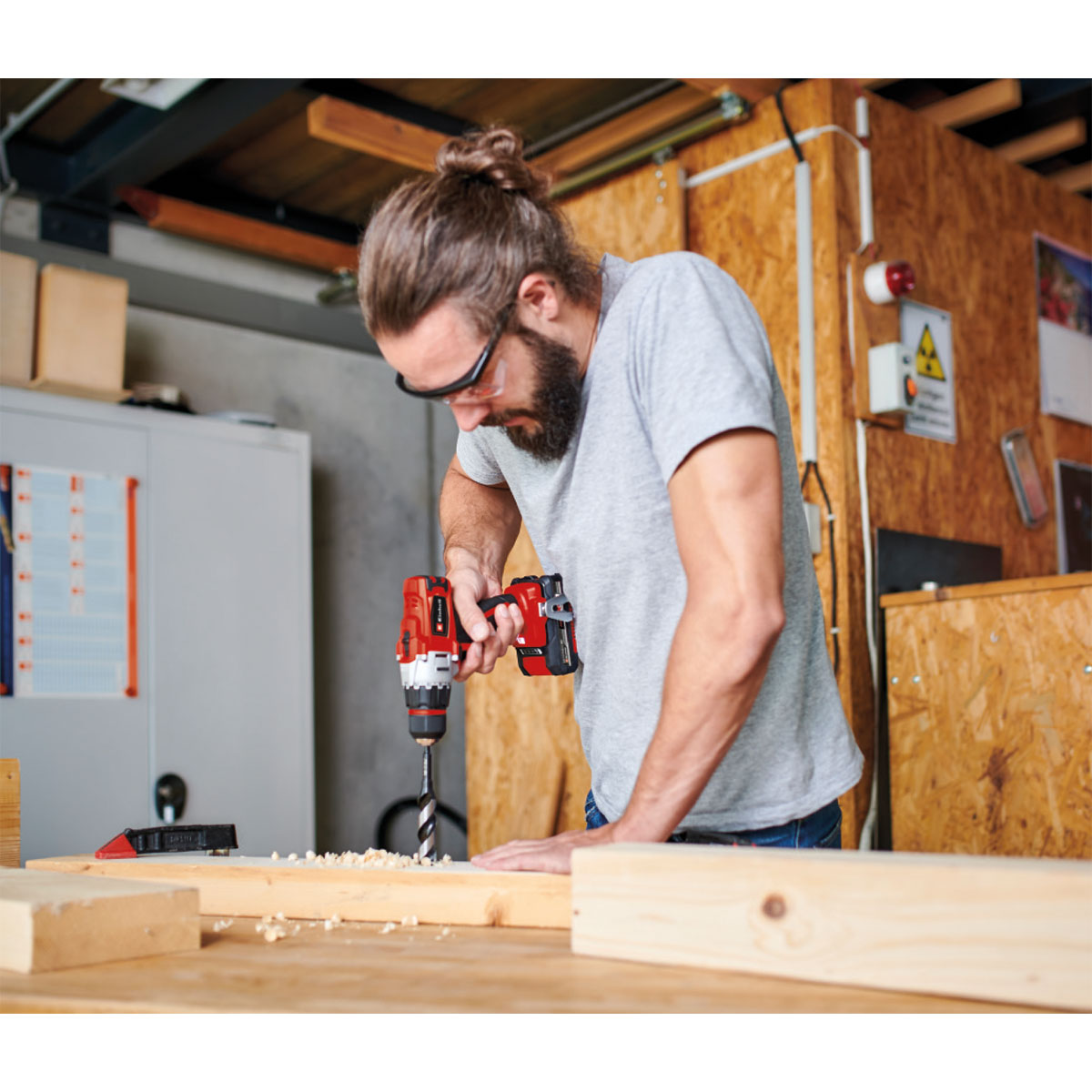 Einhell Akku-Bohrschrauber-Set TE-CD 18/2 Li Kit 4-teilig Bild 4