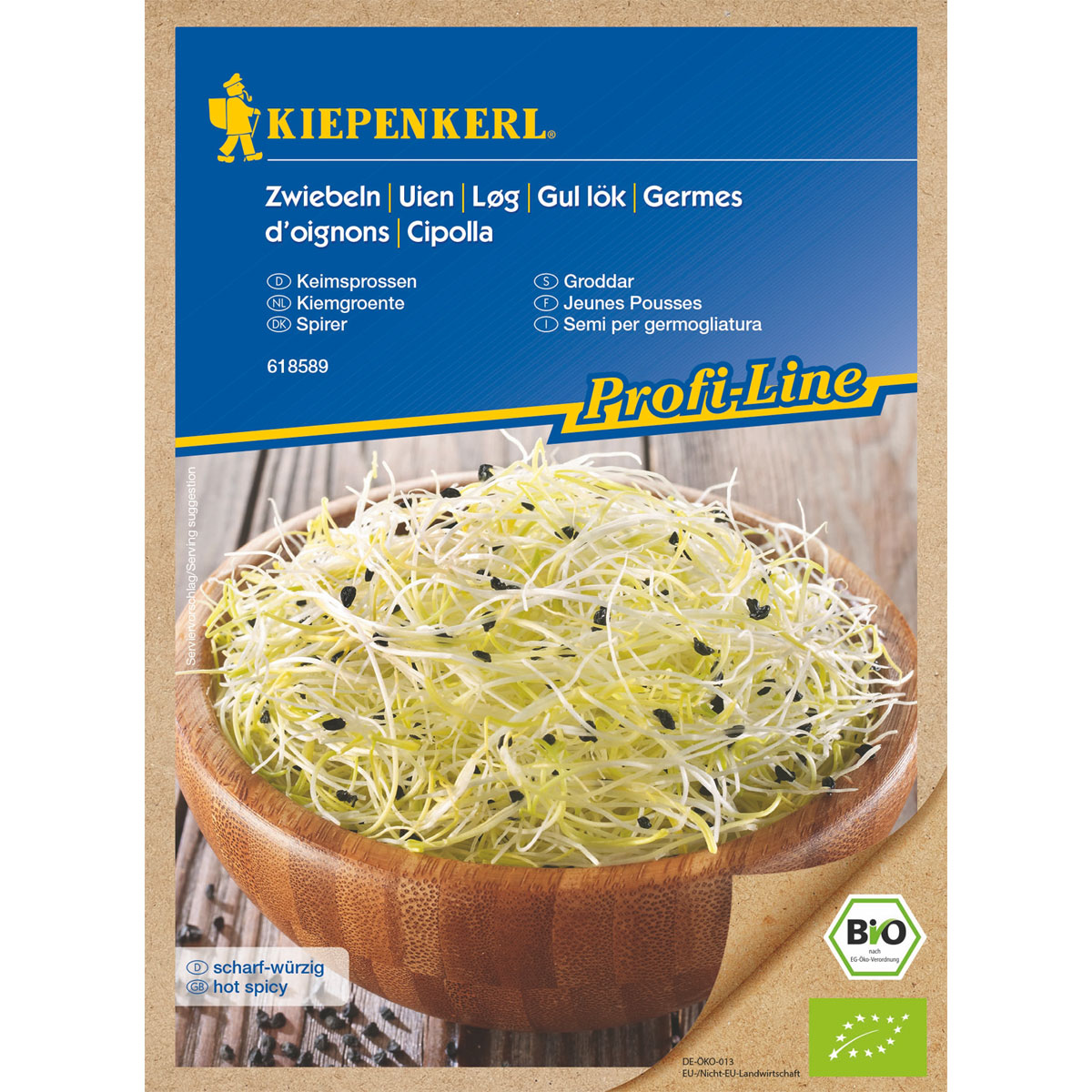 Kiepenkerl BIO Keimsprossen Zwiebeln