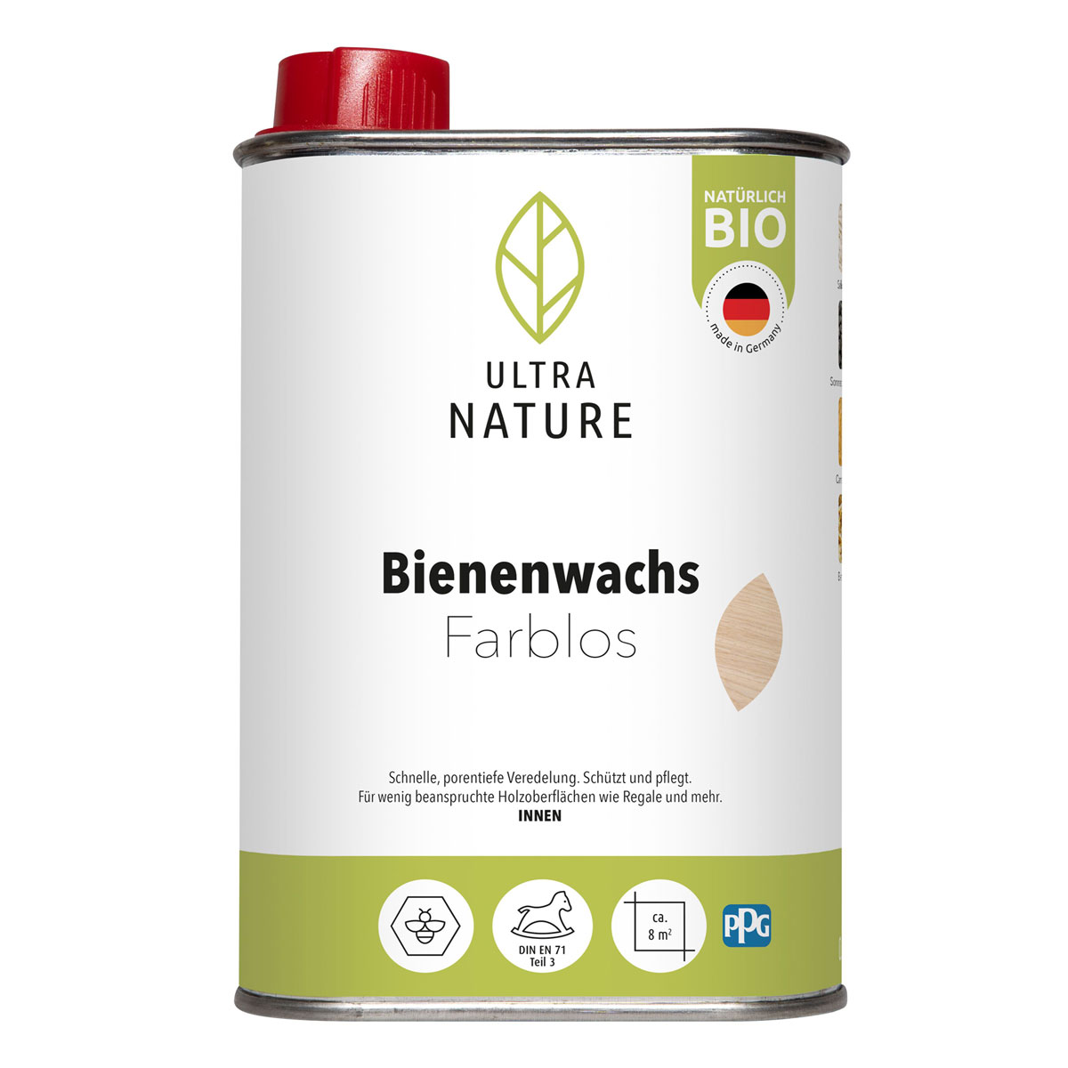 Ultra Nature Bienenwachs Farblos 0.25 L