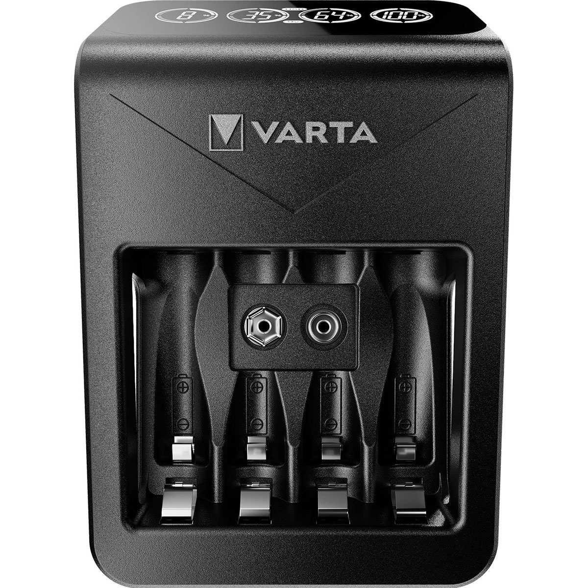 Varta Ladegerät LCD Plug Charger+ inkl 4xAA Akkus Bild 2