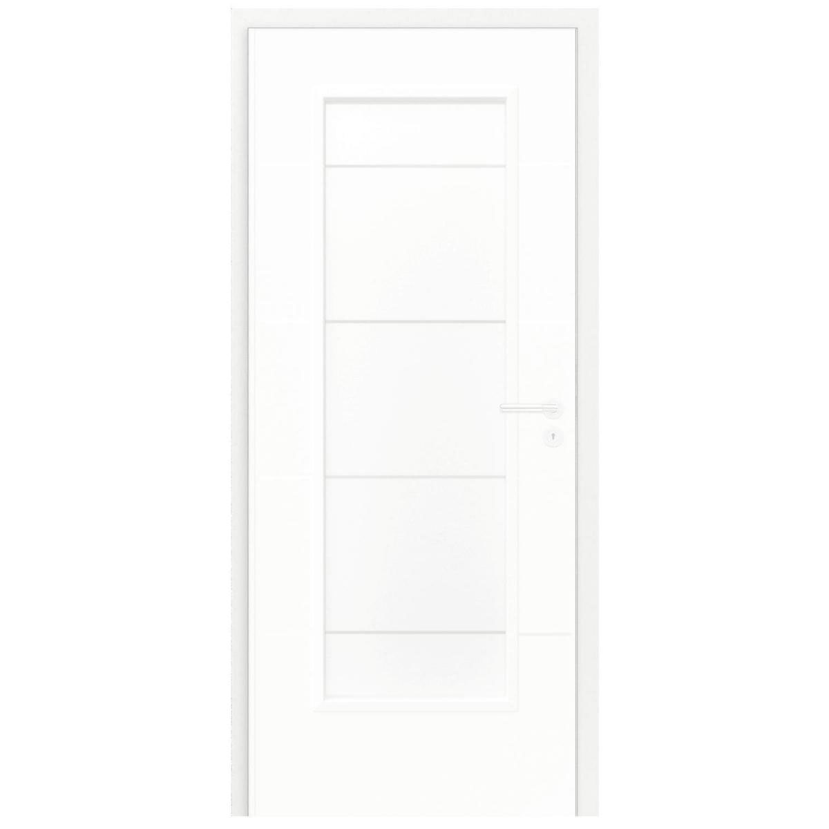 Classen Zarge 28-30 Weiß CPL 61 cm Anschlag rechts Bild 1