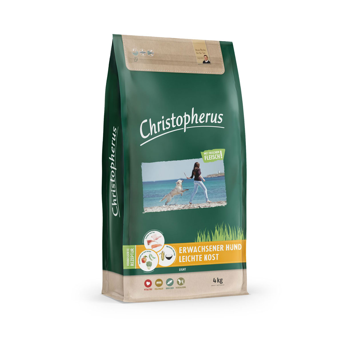 Christopherus Dog Leichte Kost Geflügel und Reis 4kg