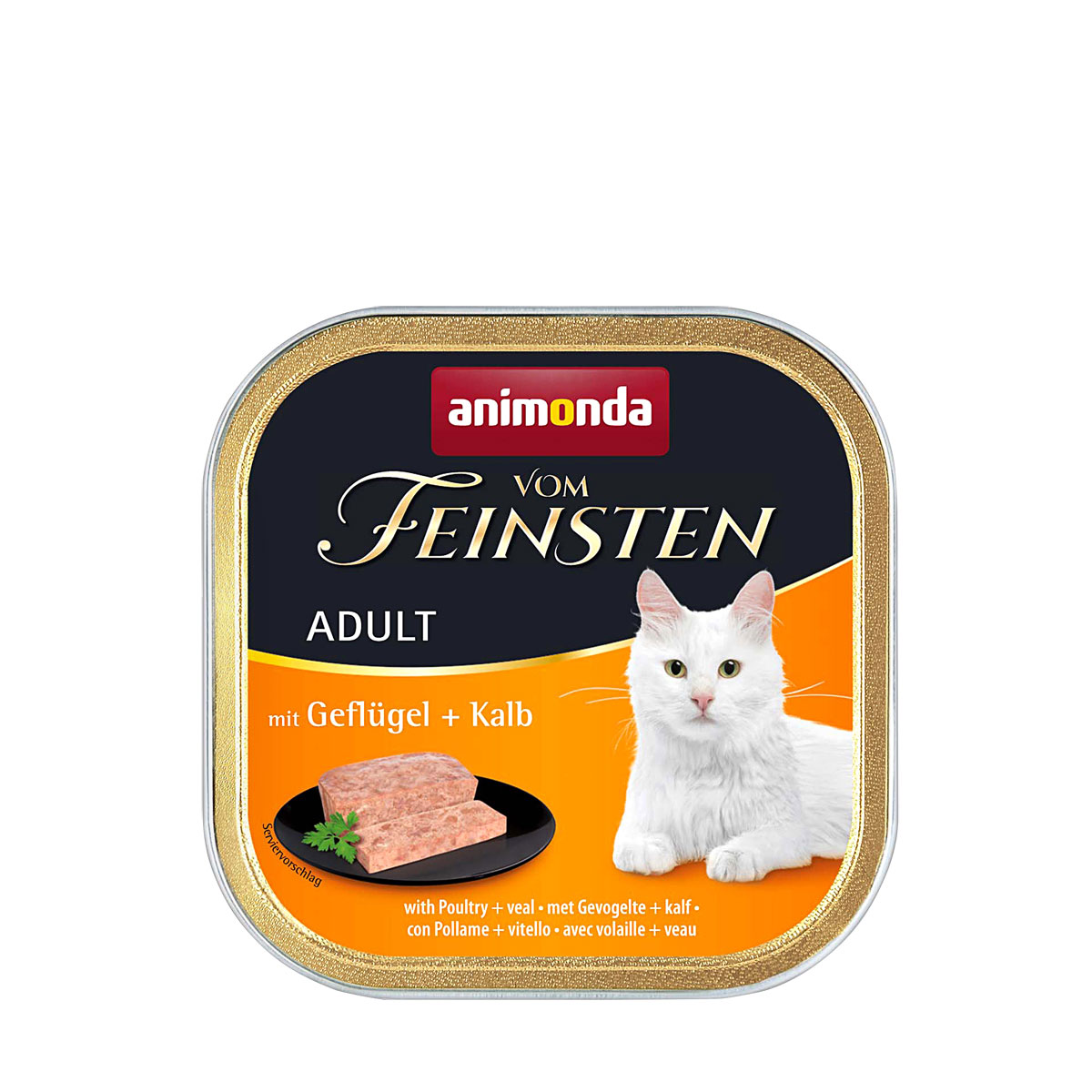 animonda Vom Feinsten Cat Adult Geflügel Kalb 100g