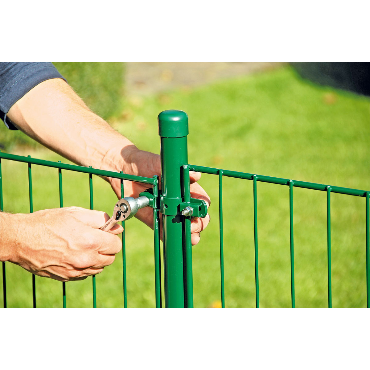 Durabil Einstab-Gittermatte grün 200 x 75 cm Bild 6