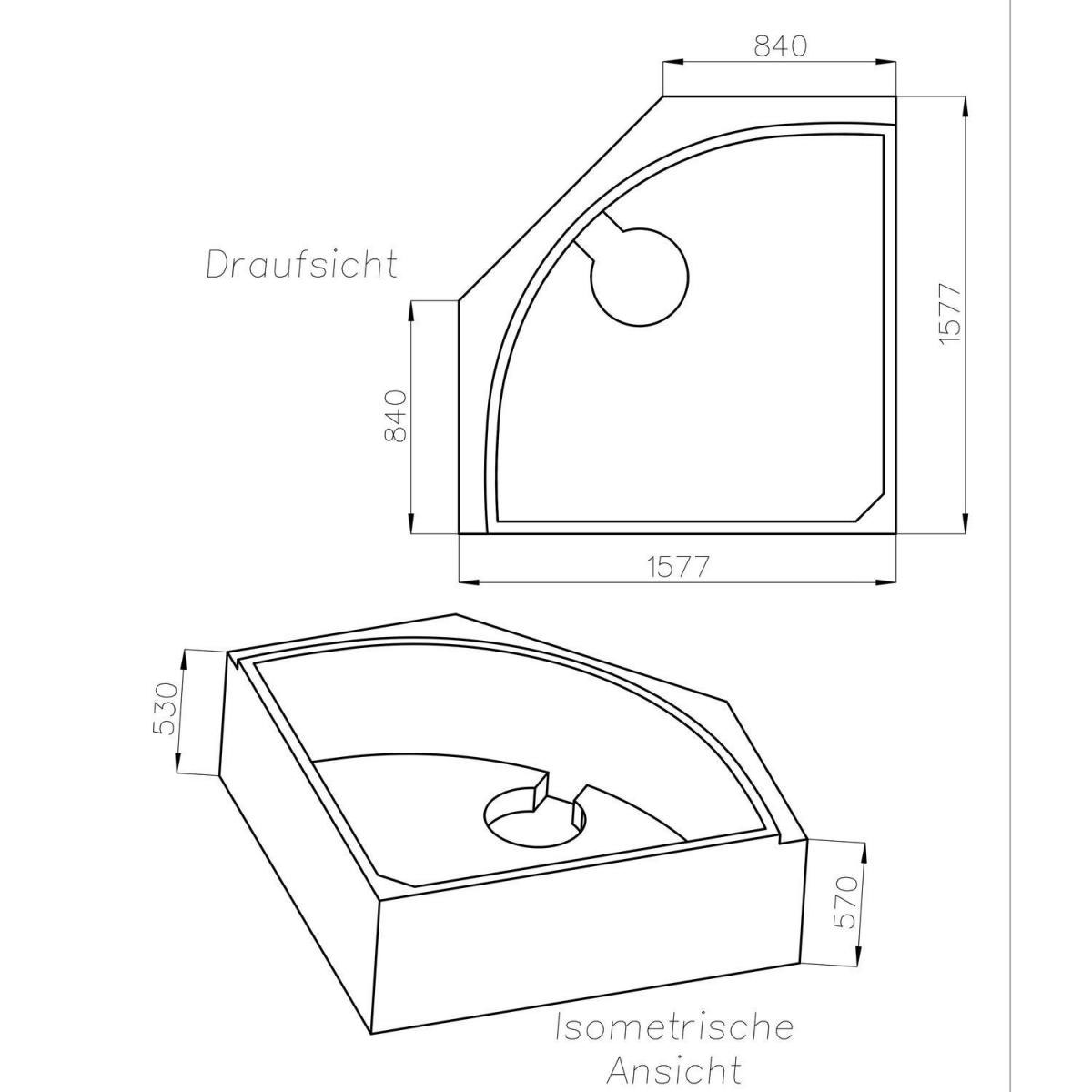 Ottofond Wannenträger zu Sardinia Bild 2