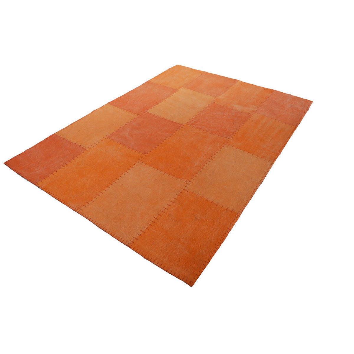 Lederteppich „Finish 100“, rot/gold Bild 3