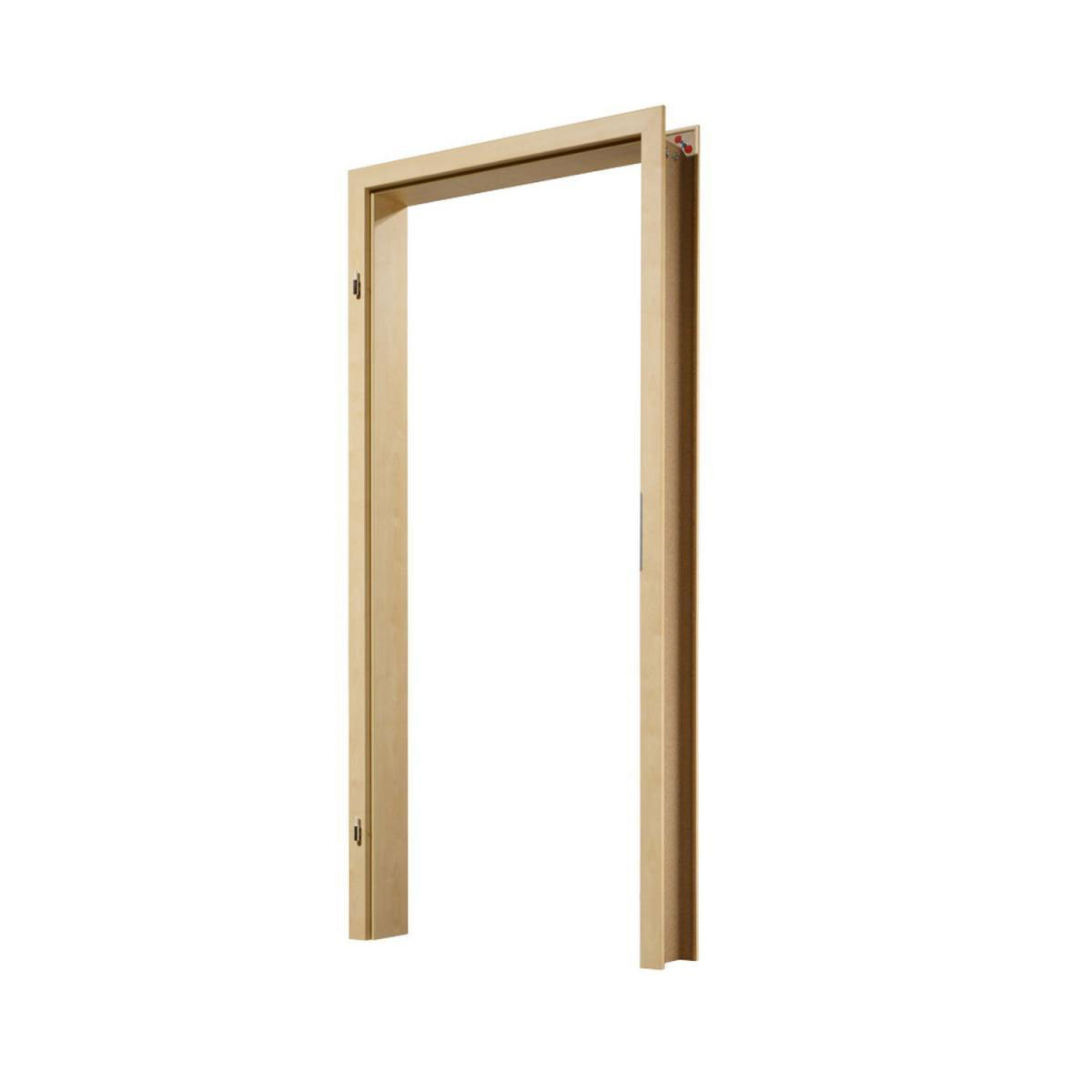 Borne Türzarge komplett Dekor Buche 86 x 198,5 x 16 cm DIN links