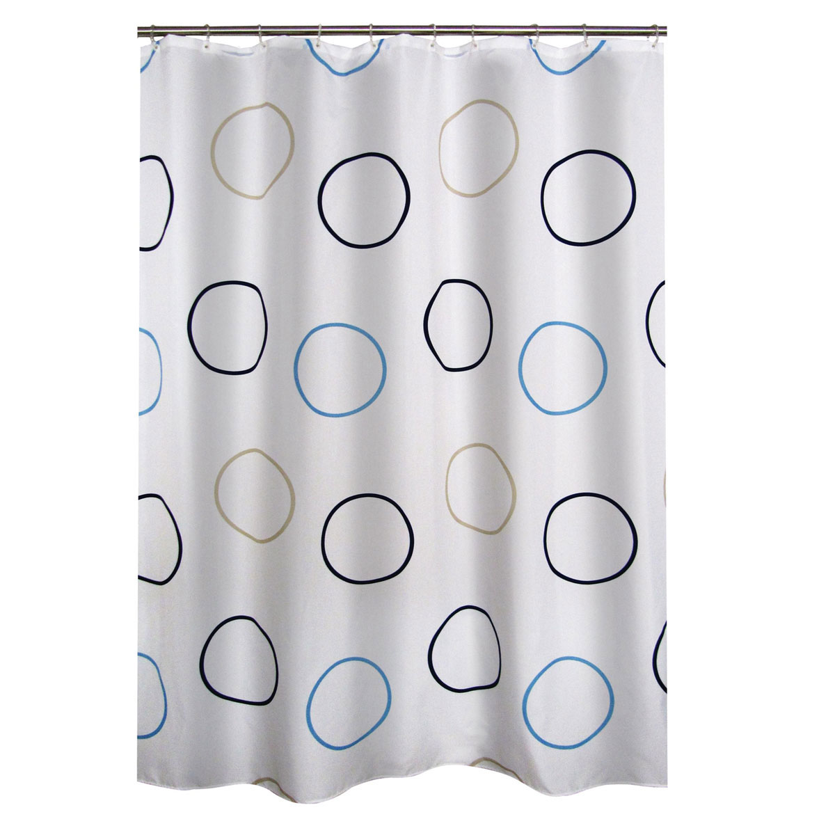 Ridder  Duschvorhang Ring Textil 180 x 200 cm