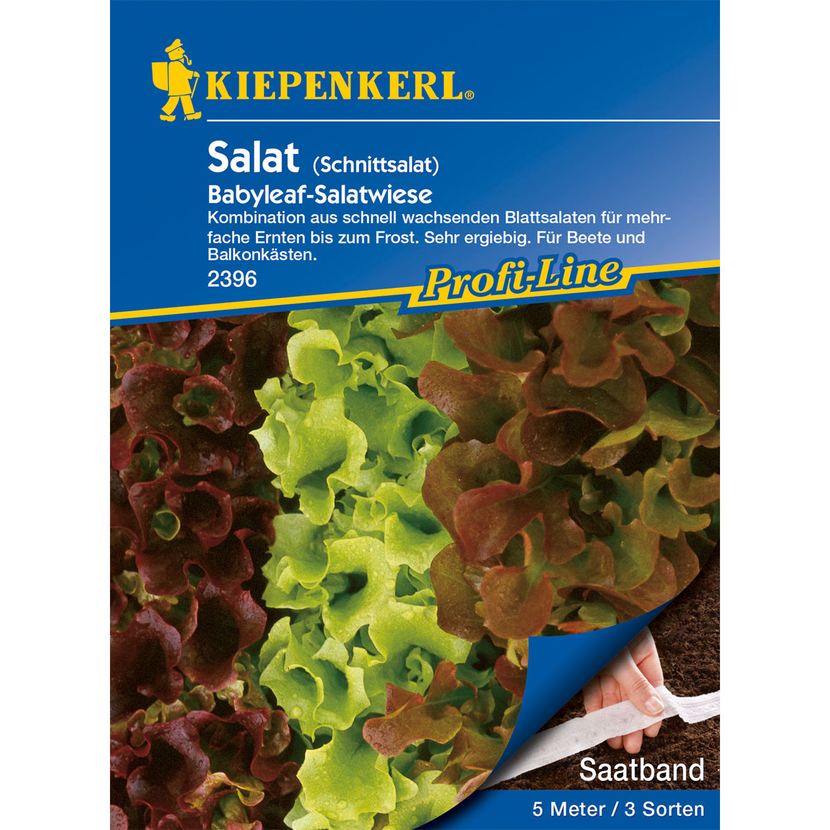Kiepenkerl Schnittsalat Babyleaf Mischung Saatband Bild 1