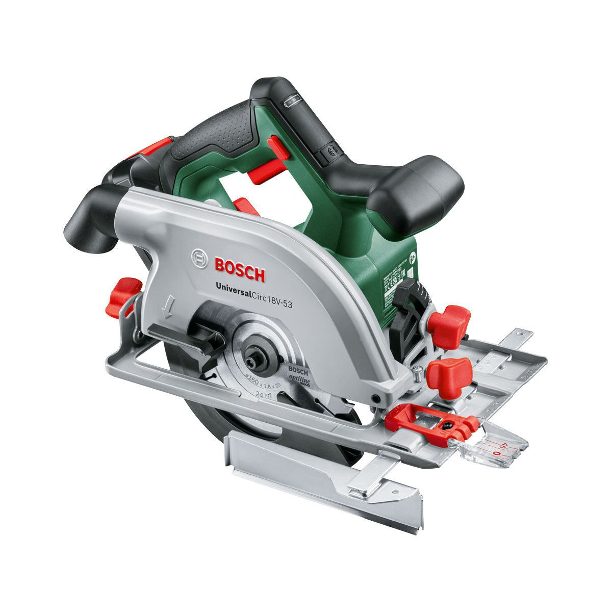 Bosch Akku- Kreissäge Universalcirc 18V-53 solo