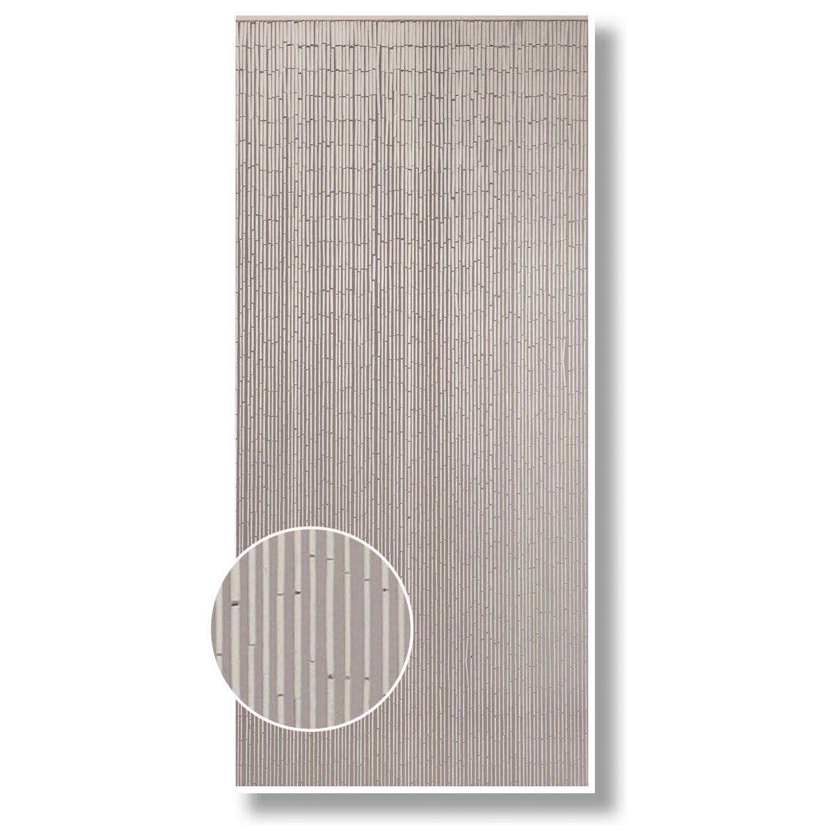 Deko-Vorhang UNI weiß Bild 2