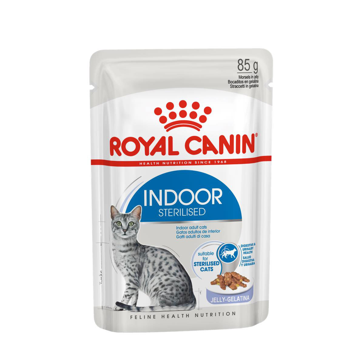 Royal Canin Feline Health Nutrition Indoor Sterilised in Gelee 85 g