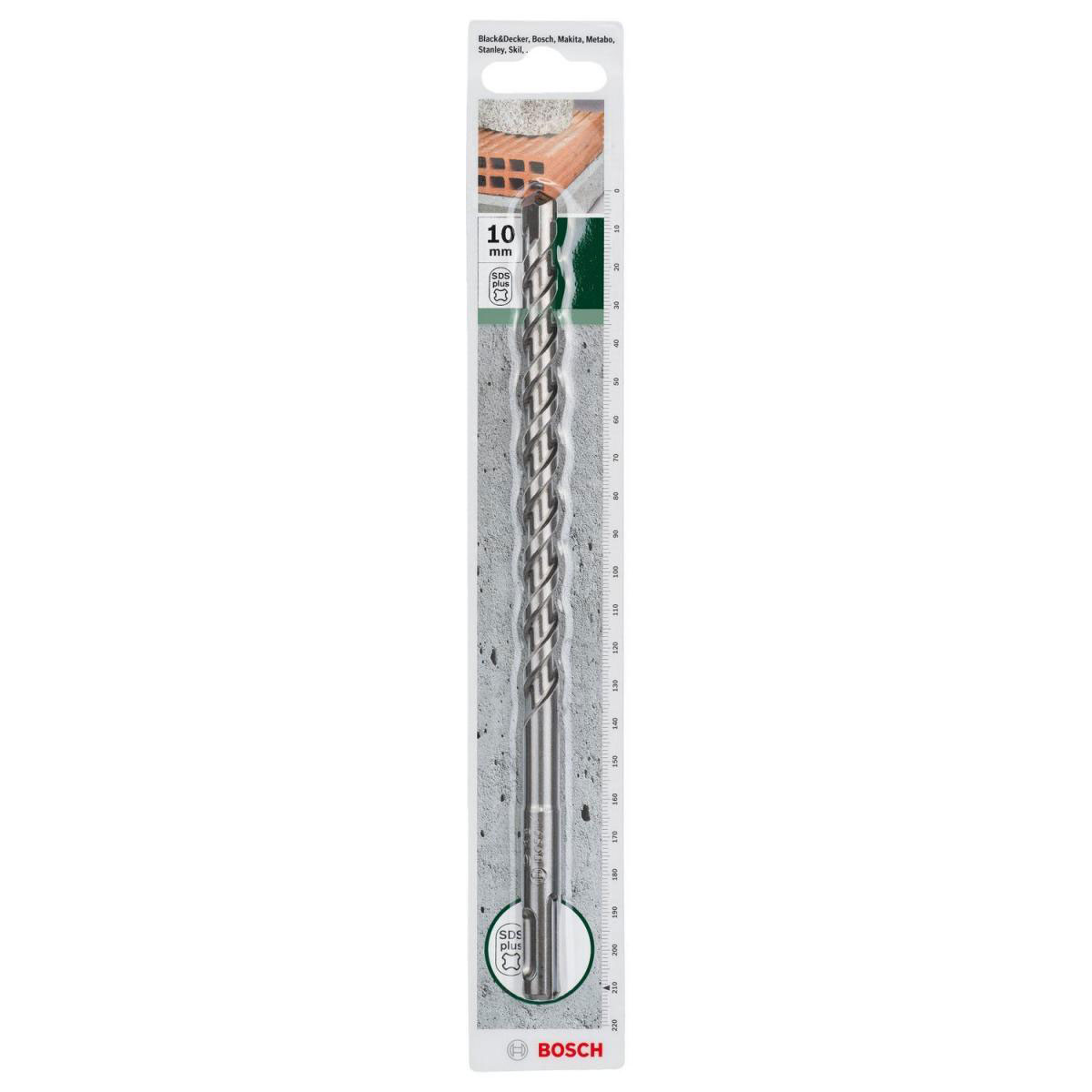 Bosch  DIY Hammerbohrer SDS-plus Durchmesser 6 x 160 mm Bild 4
