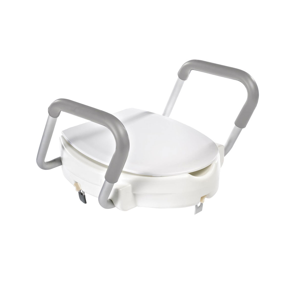 Ridder  WC-Erhöhung 10 cm mit Griffen und Deckel weiß