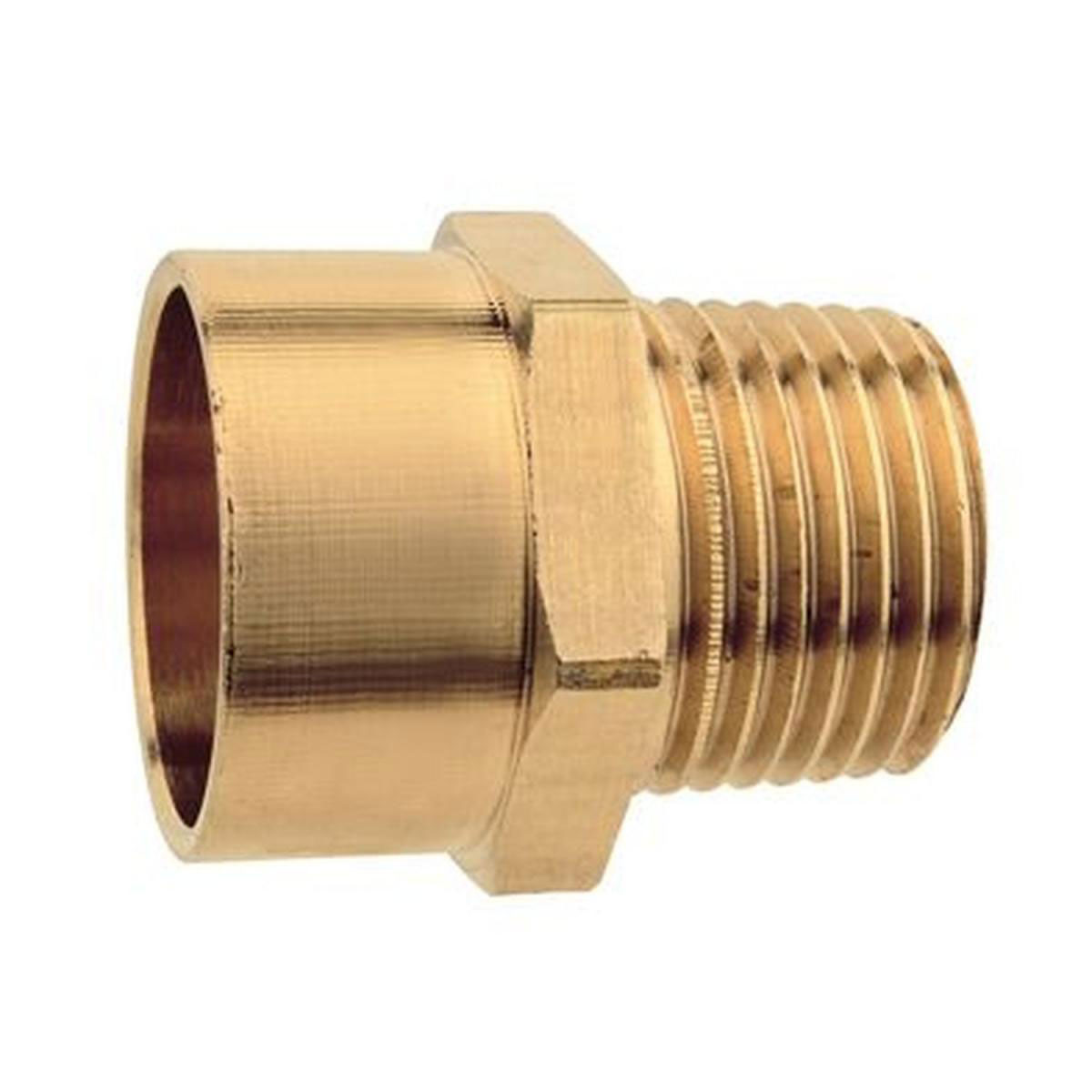 Kirchhoff Übergangsnippel 15 mm x ½ AG Kirchhoff Übergangsnippel 15 mm x ½ AG