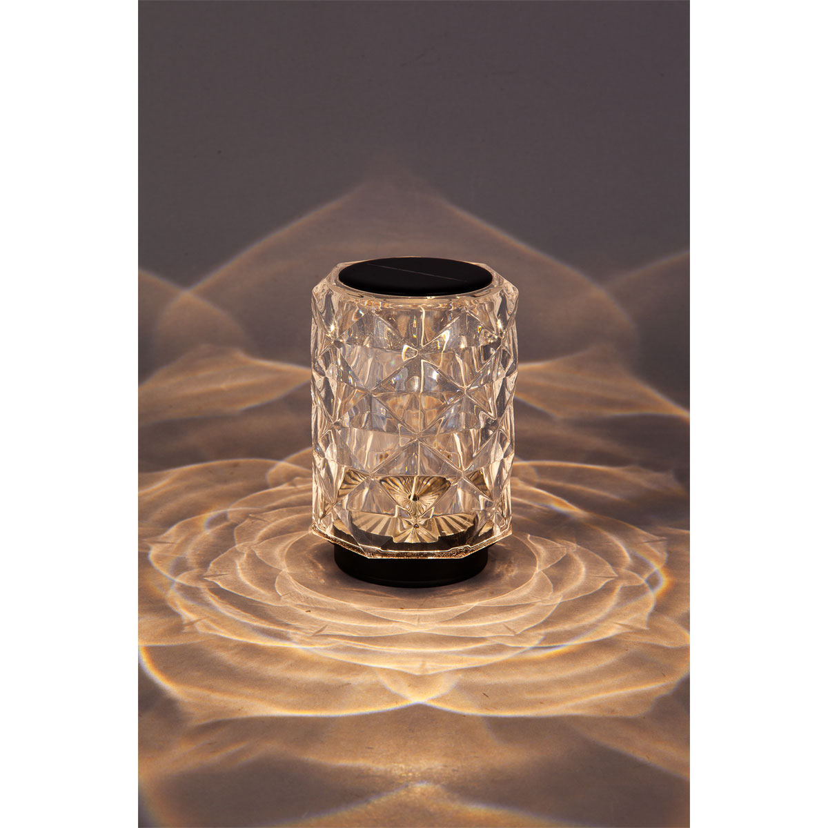 Flector Solar-Tischleuchte Diamond inkl Dämmerungssensor Bild 3