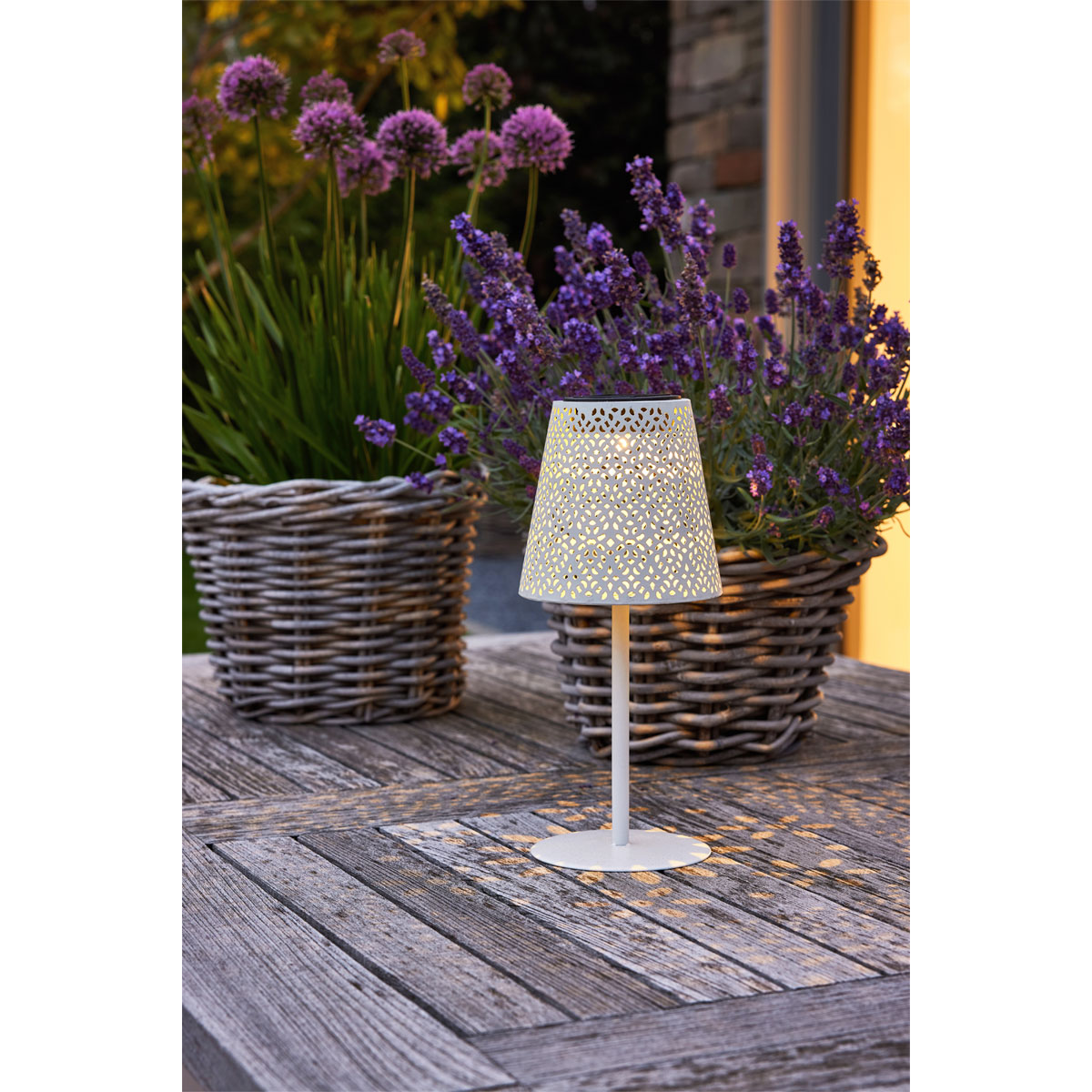 Flector Solar-Tischleuchte Arietta weiß Bild 3