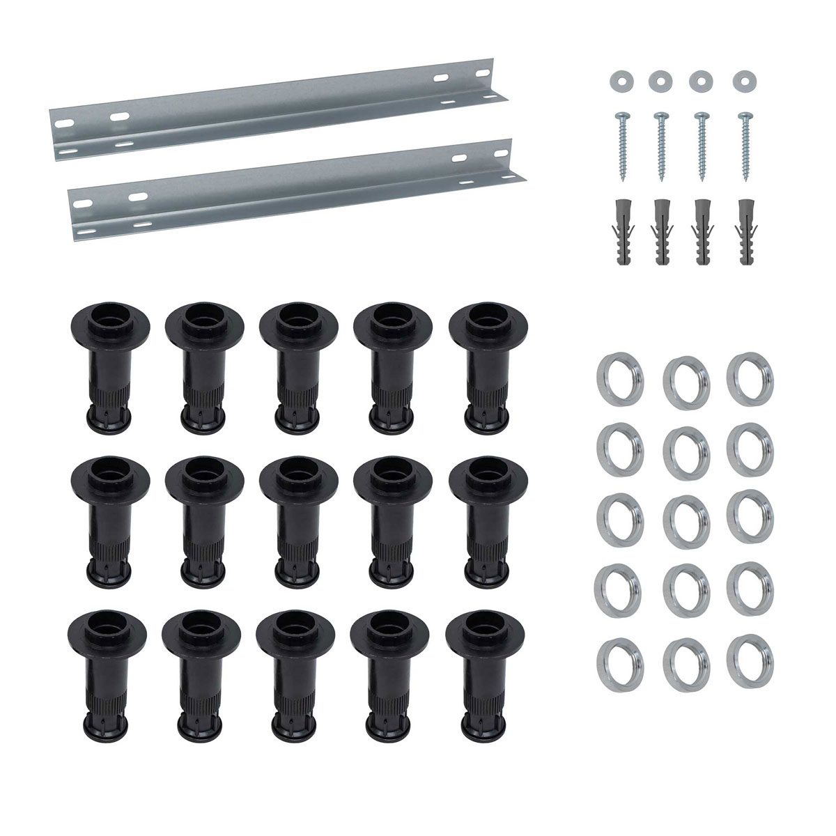 Breuer  QUICK72 Wannenfüße-Set 2 für Lite Line 15 Stützfüße