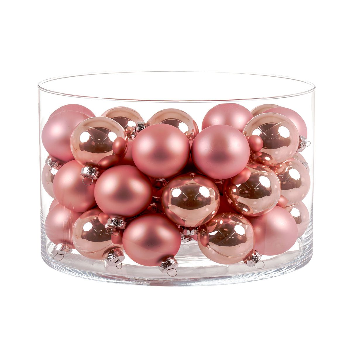 Ambientis Glaskugeln 4,5 cm rosa Mix