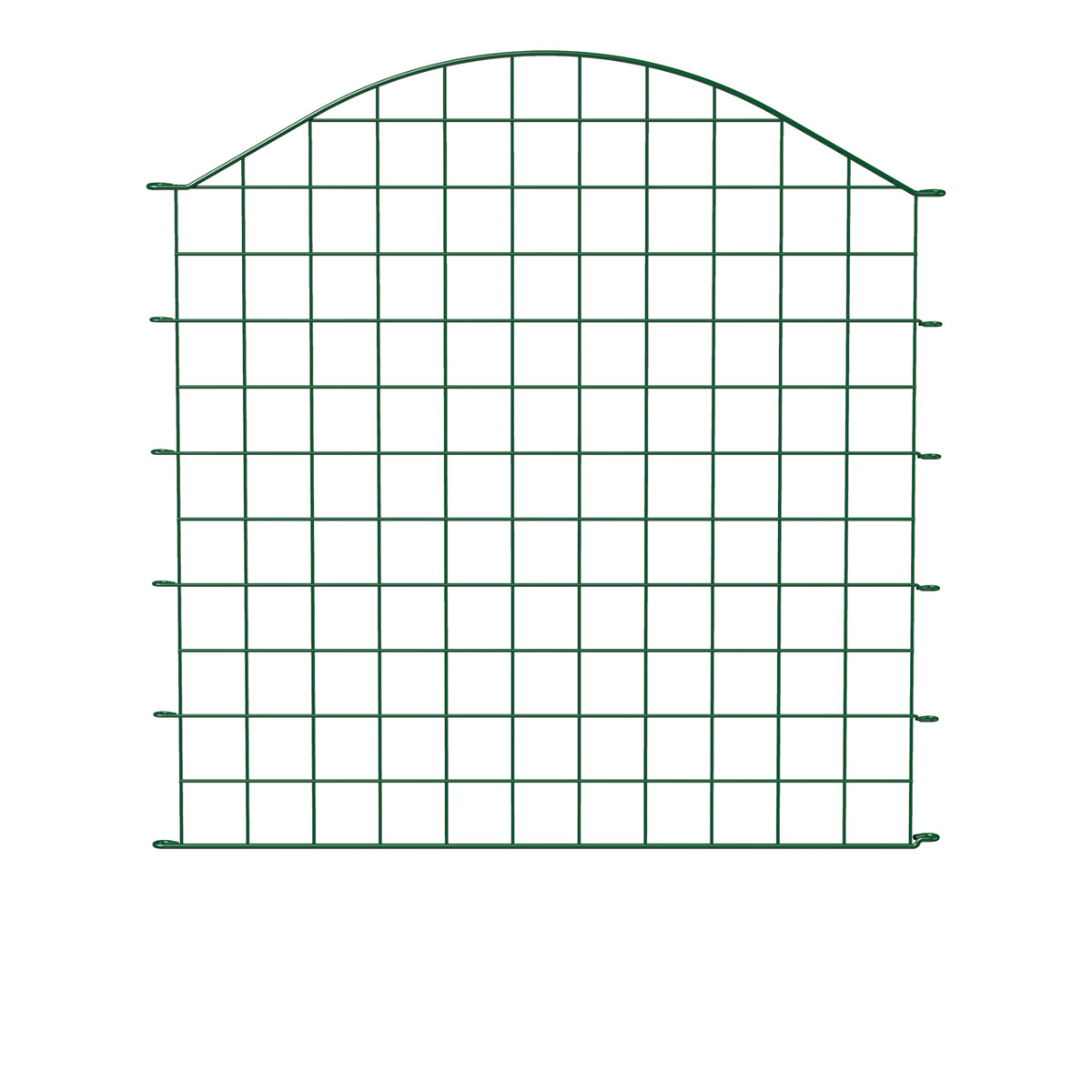 Teichzaunelement O-Bogen 78,5 x 77,3 cm grün Teichzaunelement O-Bogen 78,5 x 77,3 cm grün