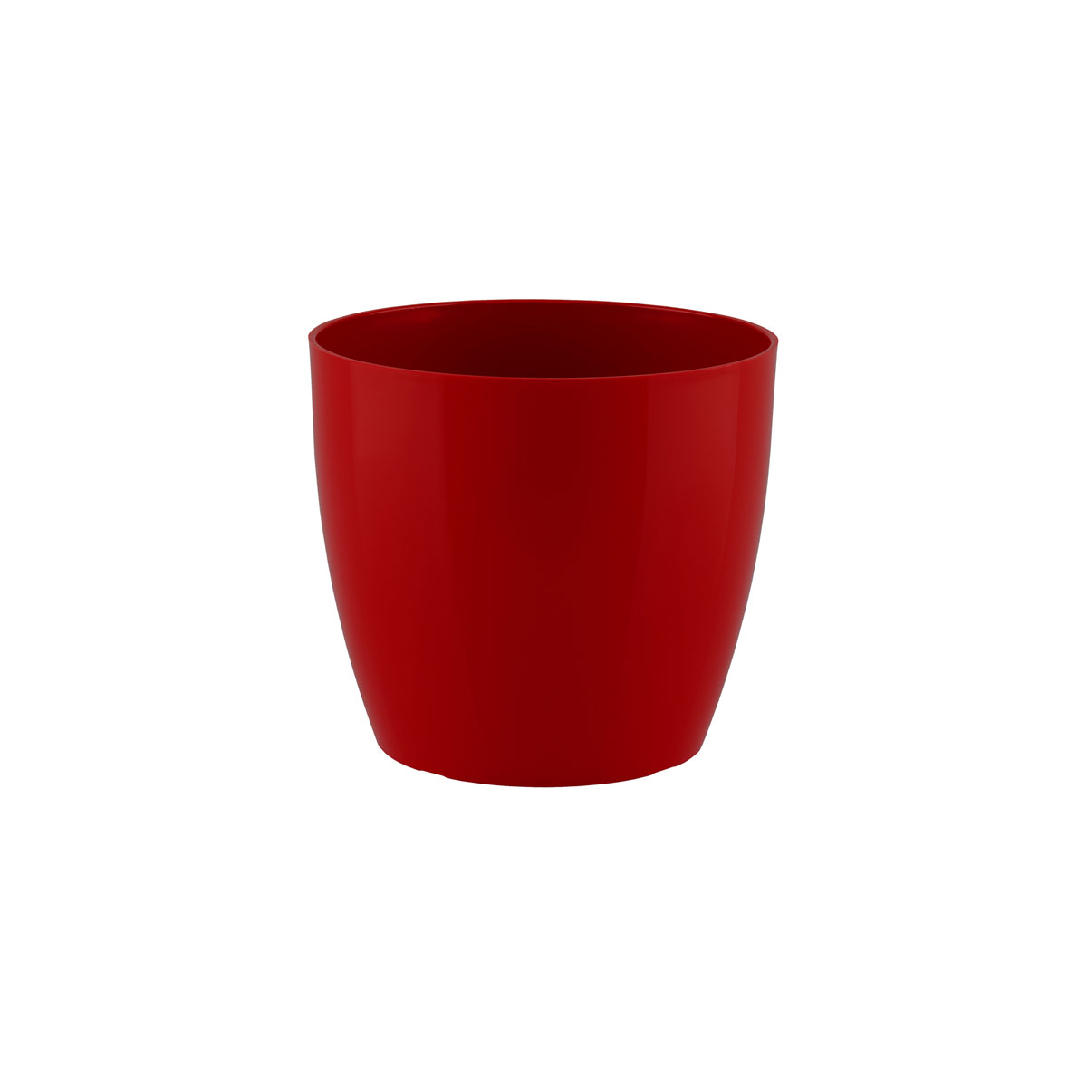 Pflanztopf San Remo rund 0,3 L dunkelrot Pflanztopf San Remo rund 0,3 L dunkelrot