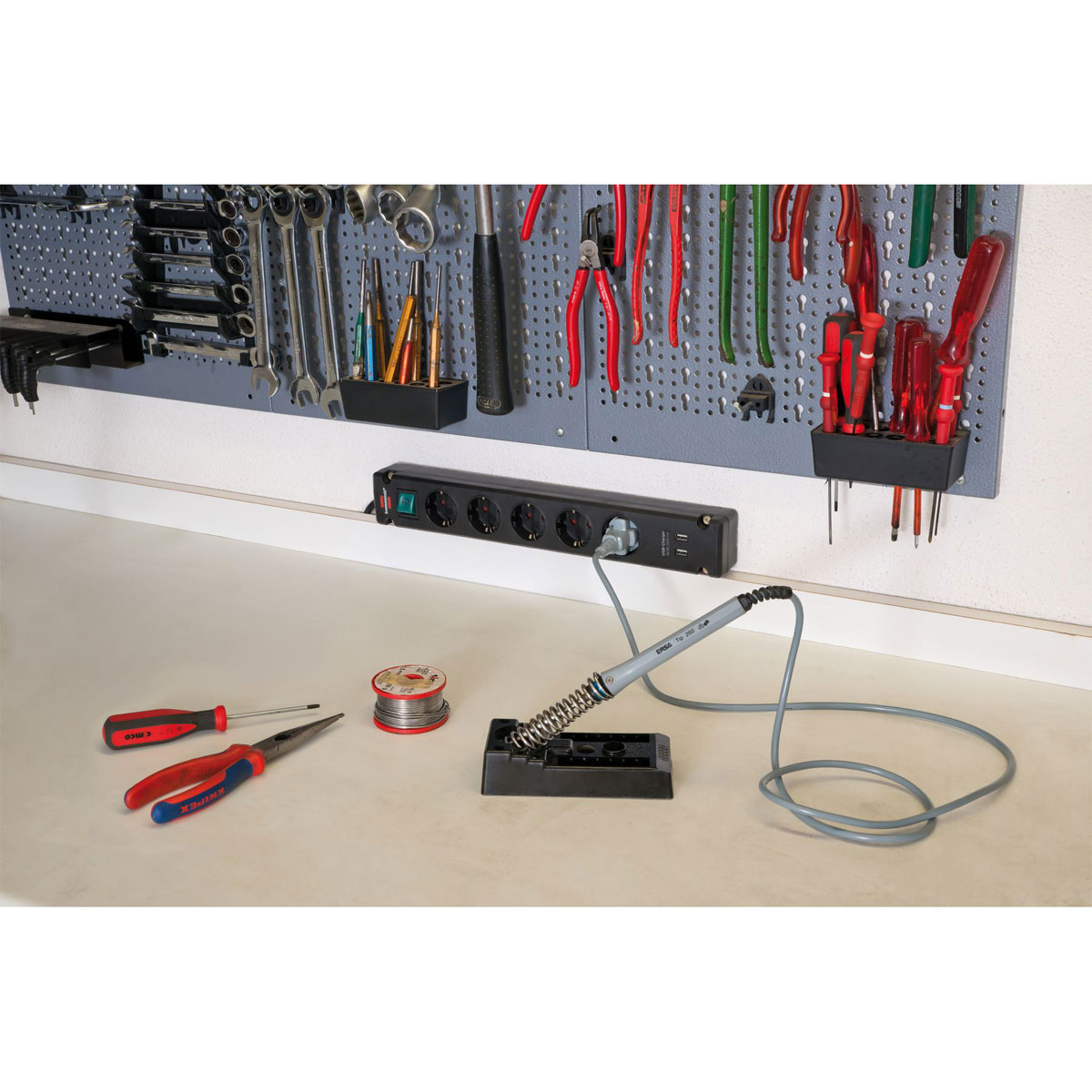 Brennenstuhl Steckdosenleiste Bremounta 5-fach mit USB Bild 3