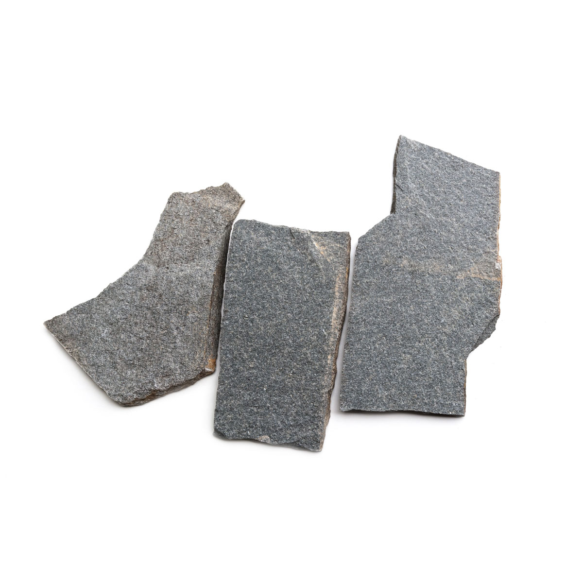 Polygonalplatte Quarzit Grau 1-2 cm