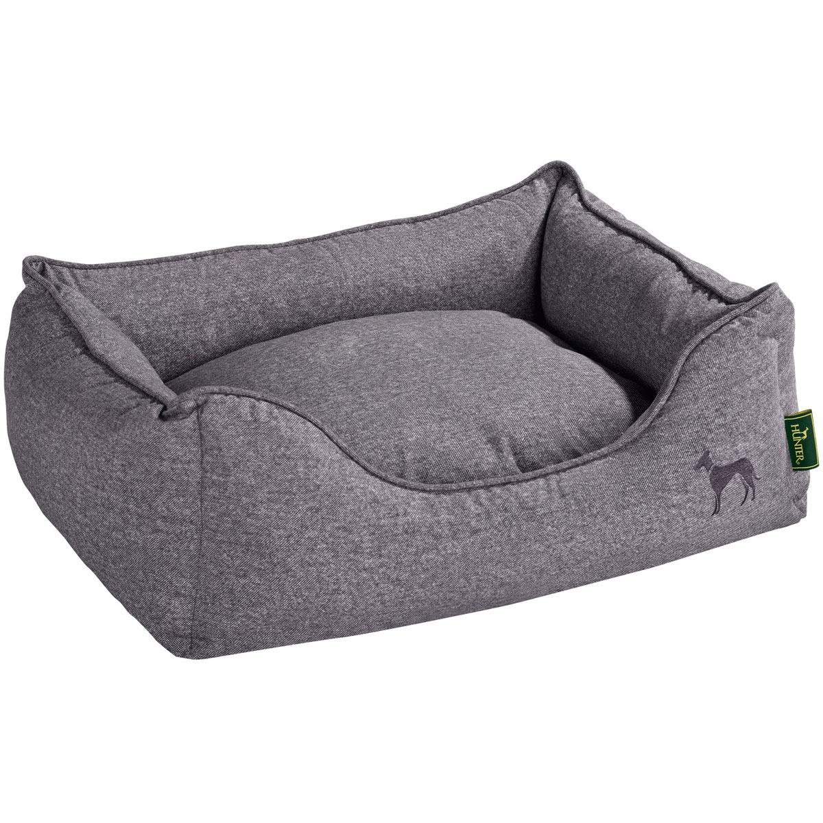 Hunter Hundesofa Boston XL 120 x 80 cm grau