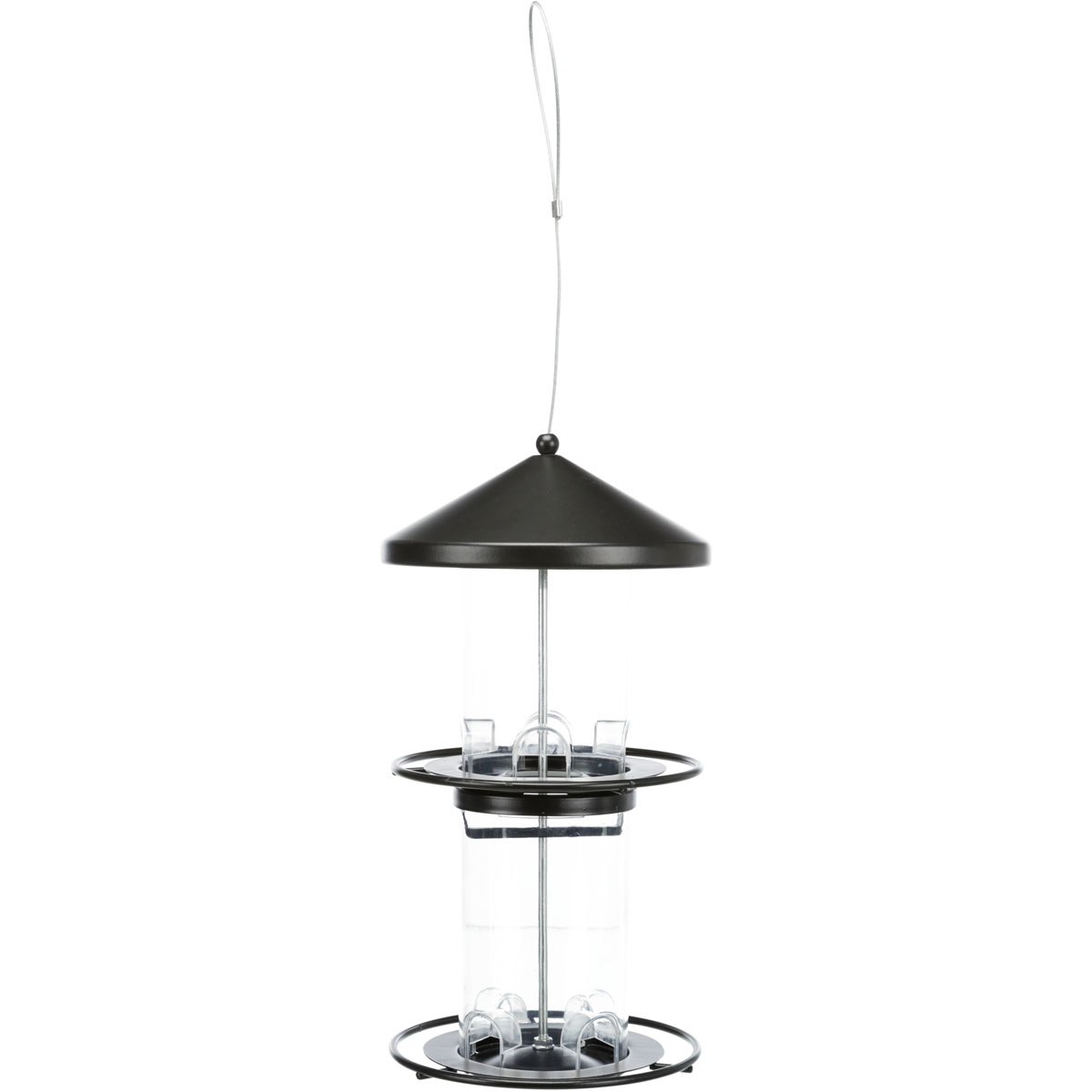 Trixie Spender Metall 36 cm schwarz