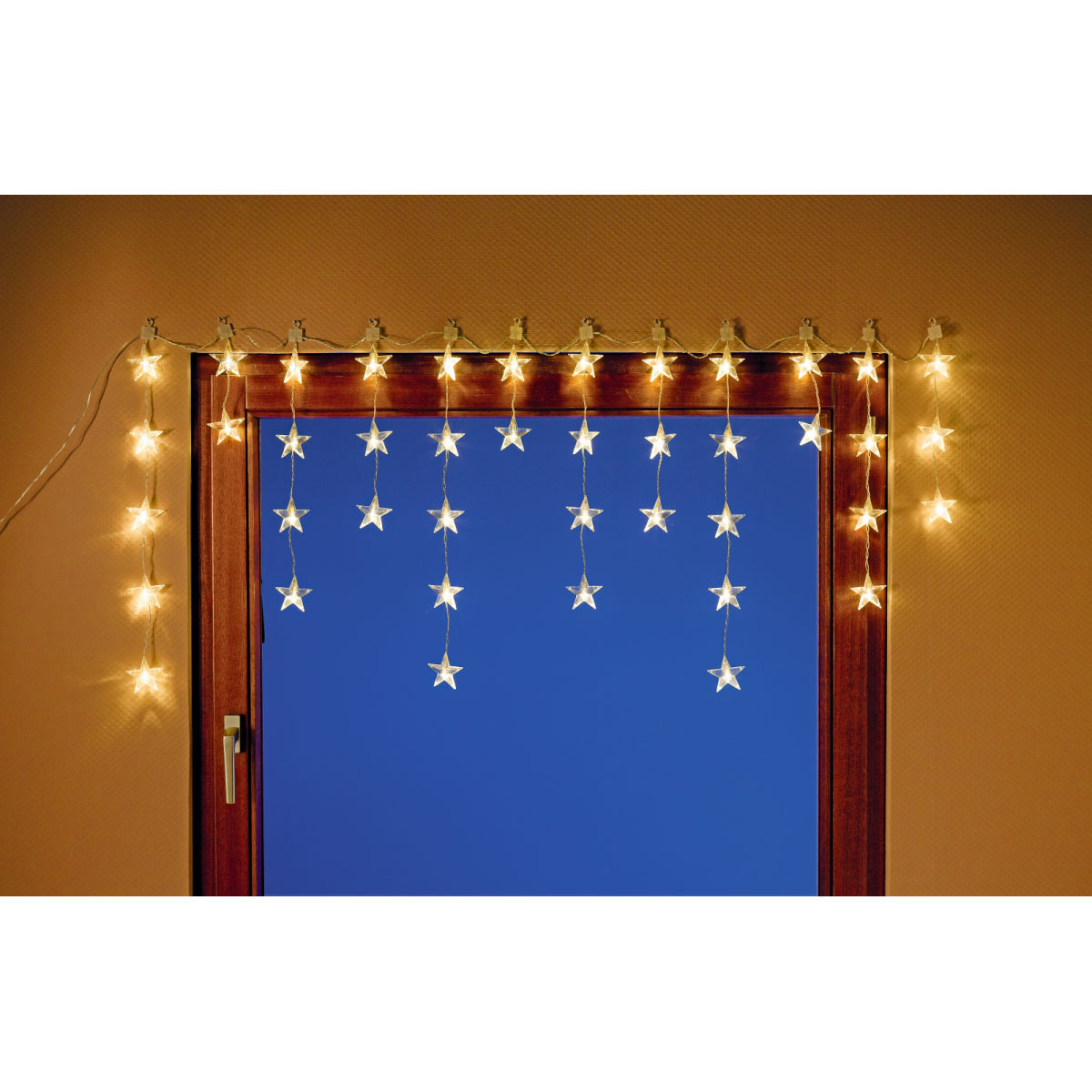 Ambientis Sternen-Lichterkettenvorhang für Innen | 561097