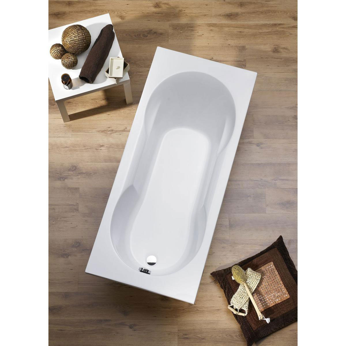 Ottofond Badewanne Viva 1600 x 700 mm weiß Bild 2