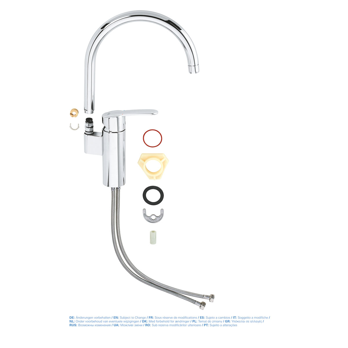 Grohe Einhand-Spültischbatterie Wave Cosmopolitan  1/2" Bild 2