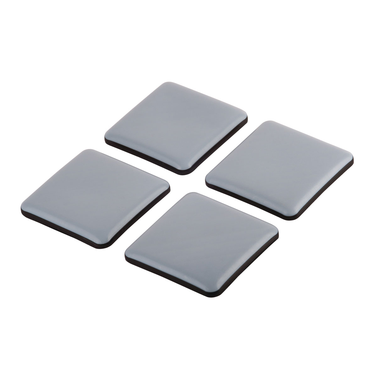 Suki Universalgleiter Easy Glider klebend 5 x 5 cm grau 4 Stück