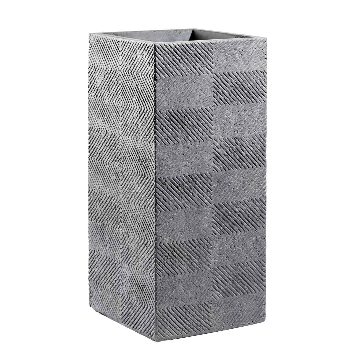 Haveson Pflanzkübel METROPOLIS HIGH XL 34 x 34 x 70 cm für außen