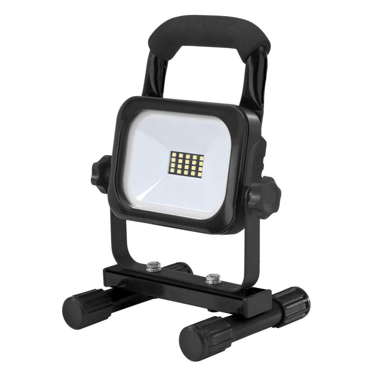 Unitec LED Akku-Strahler 10W 800lm schwarz Unitec LED Akku-Strahler 10W 800lm schwarz