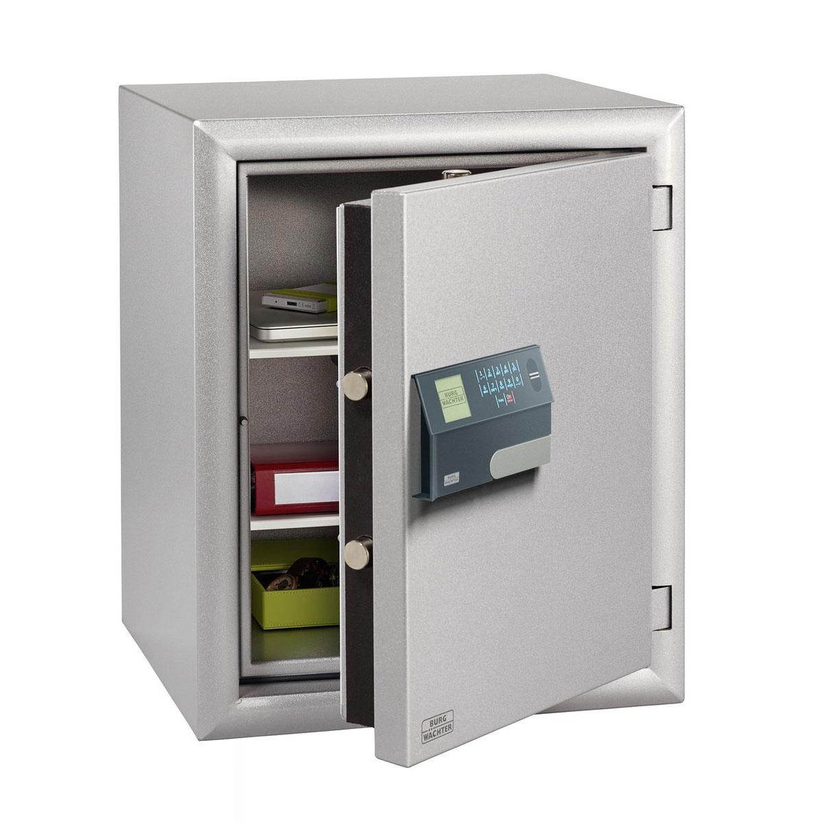Burg Wächter Wertschutzschrank MTD 760 E FP 50 x 62,5 x 46,2 cm silber Burg Wächter Wertschutzschrank MTD 760 E FP 50 x 62,5 x 46,2 cm silber