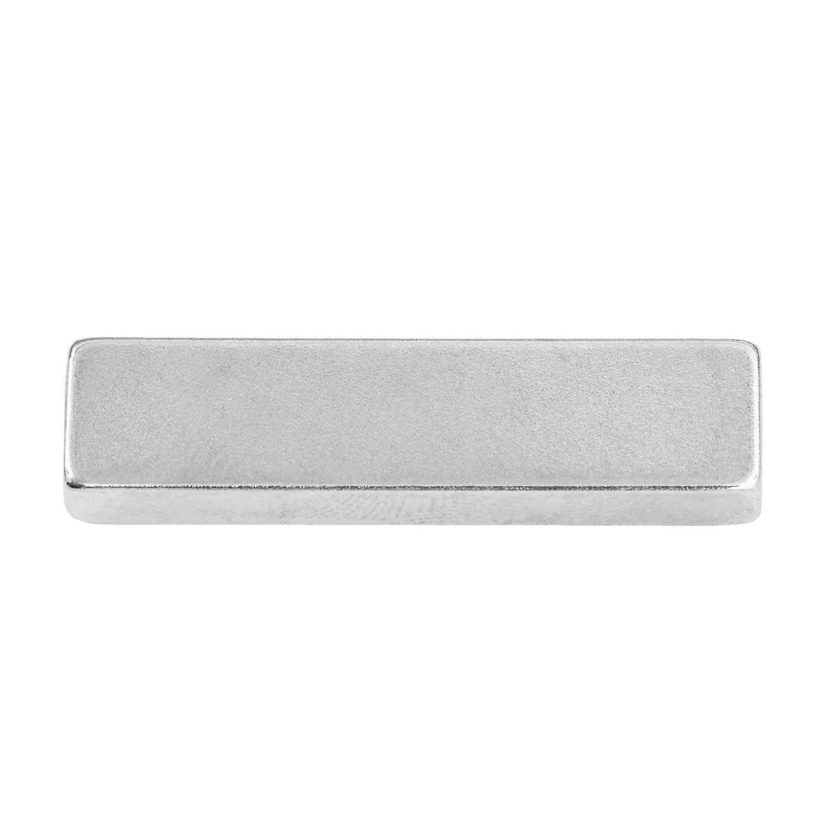 Connex Magnet Neodym eck 40 x 10 x 5 mm vn 18kg mit Senkkopflochung