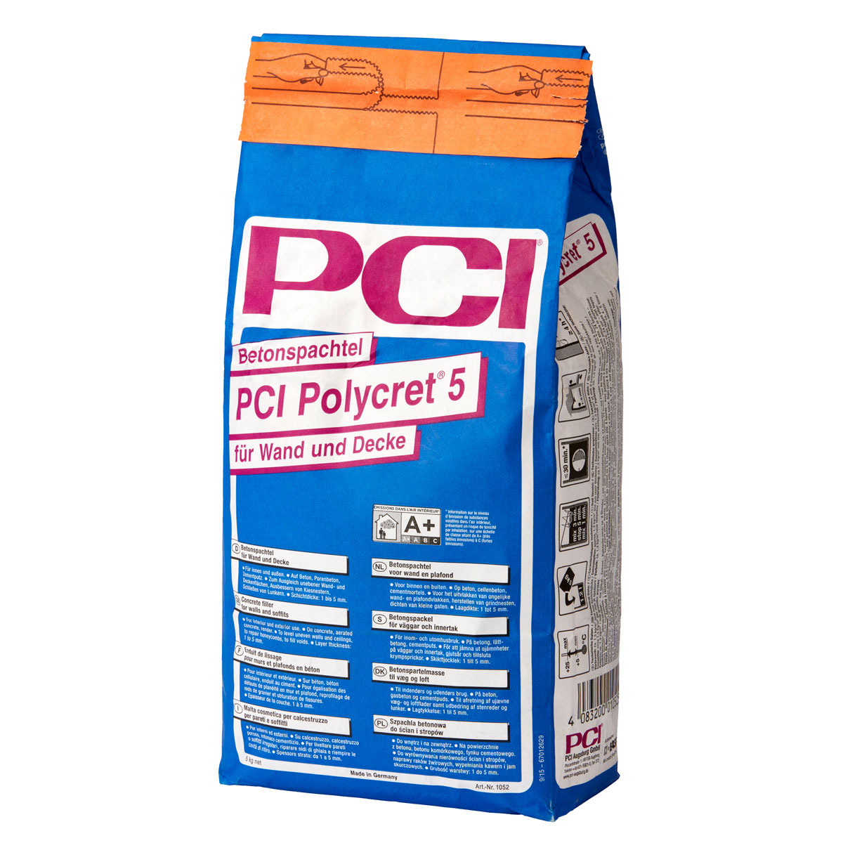 Betonspachtel Polycret 5,5 kg Betonspachtel Polycret 5,5 kg