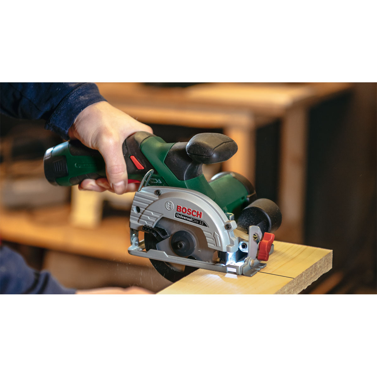 Bosch  Mini-Handkreissäge UniversalCirc 12 1 Akku Bild 4