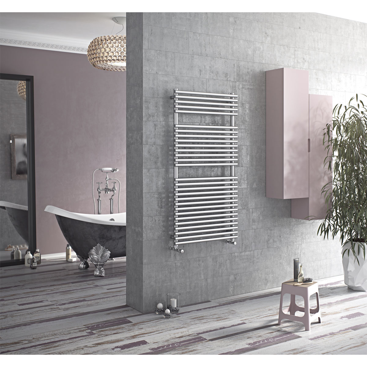 Ximax  Badheizkörper Tec Edelstahl 716 x 600 mm 346 Watt Edelstahl