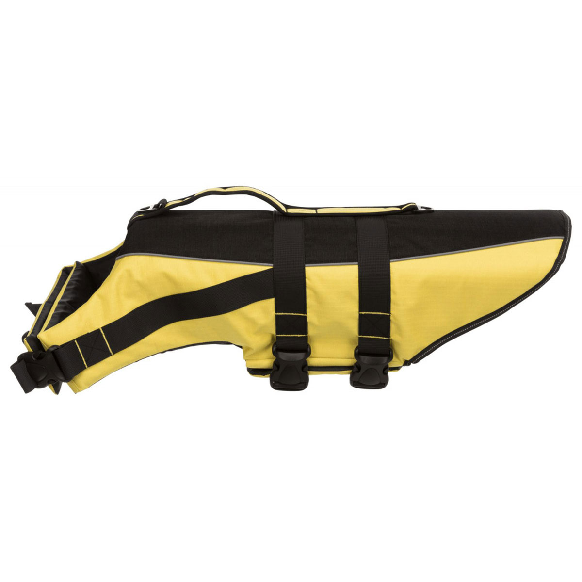 Trixie Schwimmweste f. Hunde gelb/schwarz XL