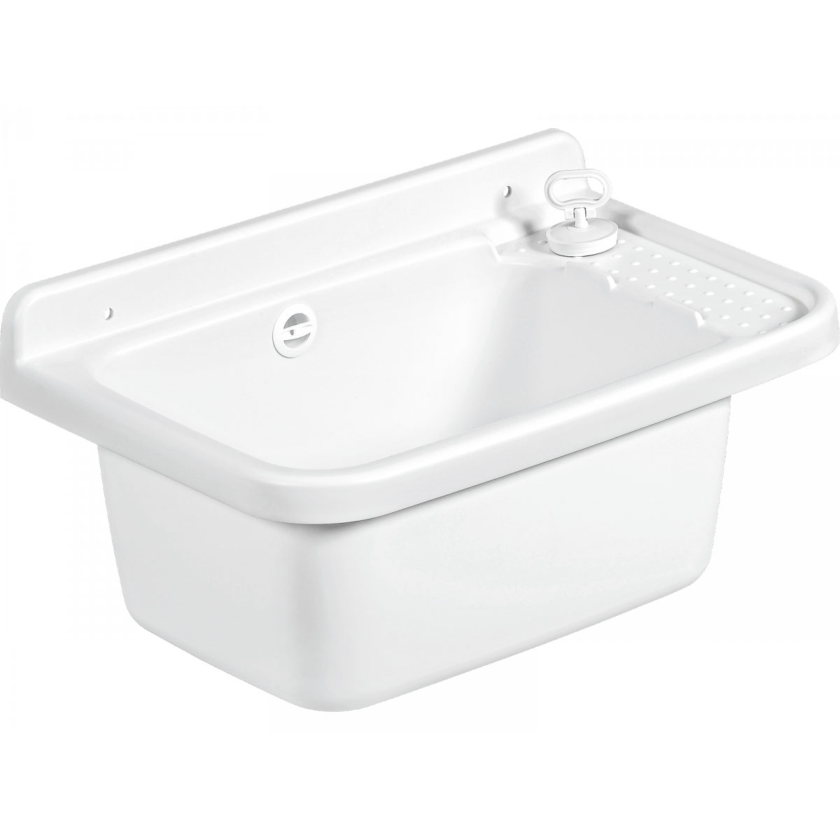 Basic Ausgussbecken mit Zubehör 50 cm